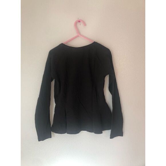 5/$25 SALE Molo Raelicka Black Bean Long Sleeves Cotton Tee Size 122 7 Years - Picture 8 of 15